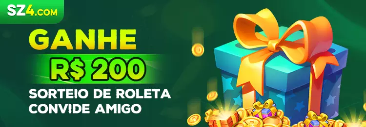 SZ4 Indique amigos para receber um bônus